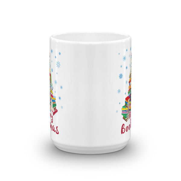 Merry Bookmas Book Club Book Lovers Christmas Mug