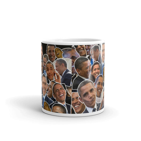 Obama's Awesome Smile And Laugh Mug