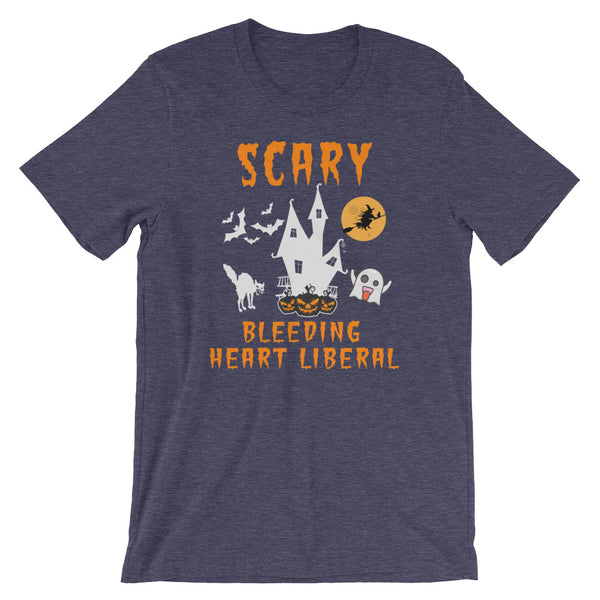 Scary Bleeding Heart Liberal | Halloween T-Shirt