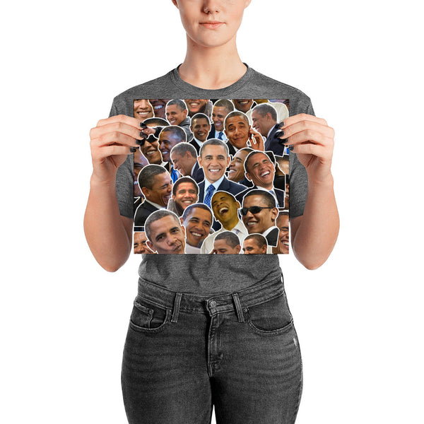 Barack Obama Smiles Poster