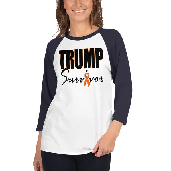 Trump Survivor 3/4 Sleeve Raglan Jersey