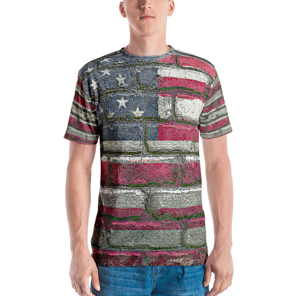  American Flag All Over T-Shirt, , LiberalDefinition