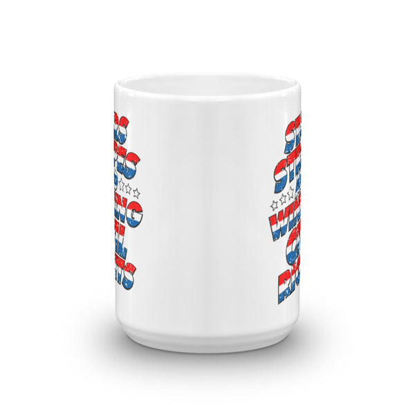 Stars, Stripes And Winning Civil Rights Patriotic Mug