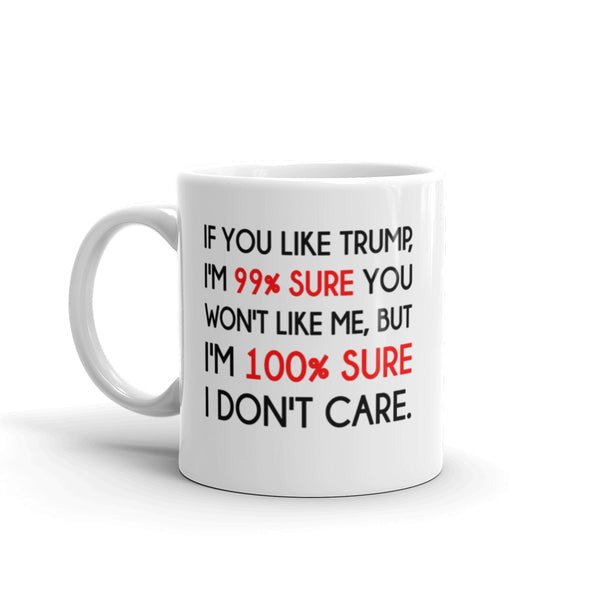 If You Like Trump, I'm 99% Sure You Won't Like Me Mug