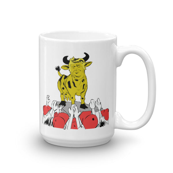 Donald Trump The Golden Calf Mug