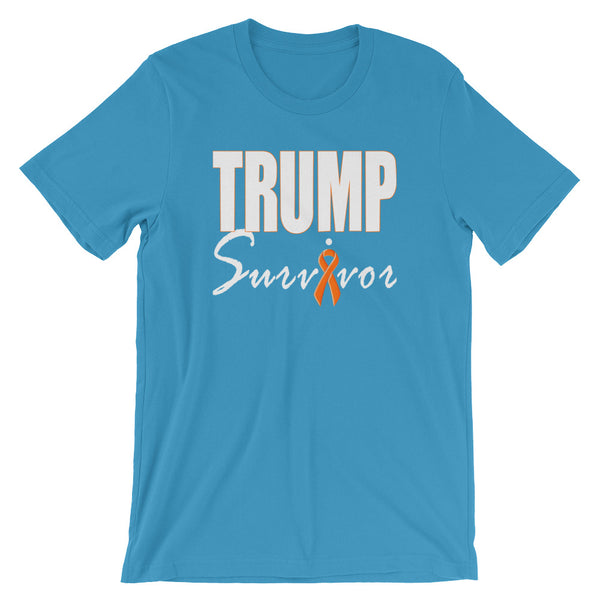 Trump Survivor T-Shirt (Blue)