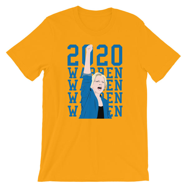 Elizabeth Warren 2020 T-Shirt Colors