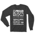 Proud Son Of A Freaking Awesome Liberal Mom Long-Sleeved T-Shirt