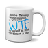 anti trump president wtf mug